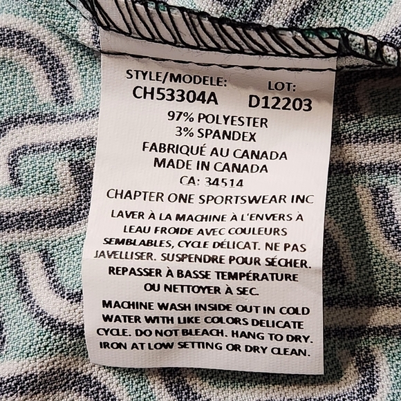 Dress knee length V-neck with tie short sleeves Size 2X NICOLE MILLER NWT - Picture 10 of 15